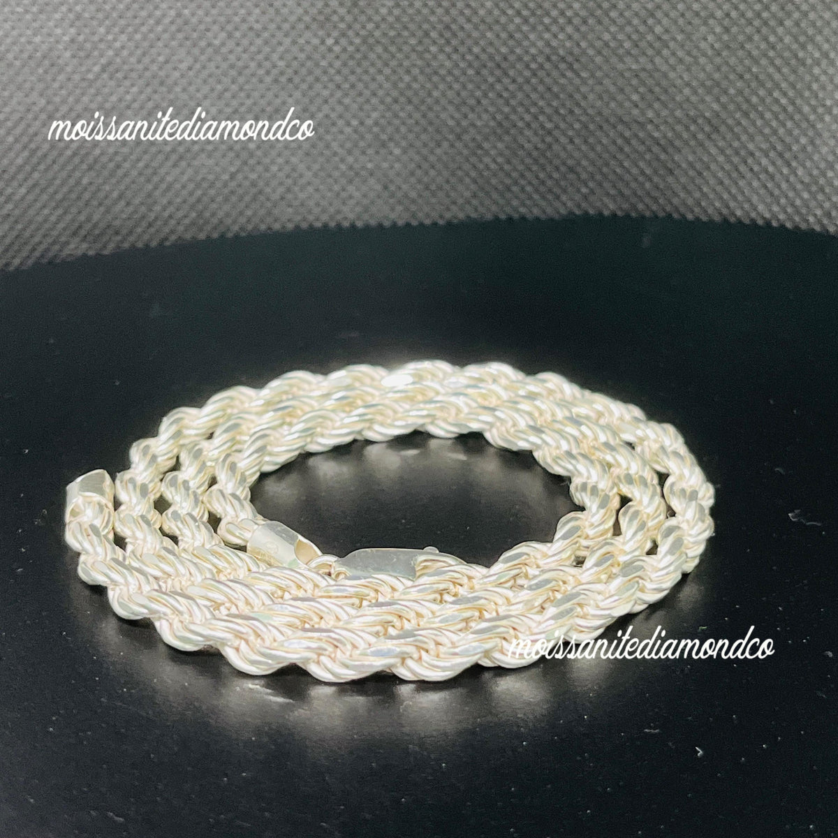 Men's 4.7MM Solid 925 Italian Silver Chain